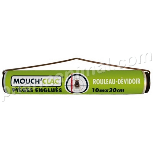 MOUCH'CLAC RL.DEVIDOIR ROUGE   	1 rl 10mx30cm